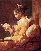 Jean Honore Fragonard A Young Girl Reading Sweden oil painting artist